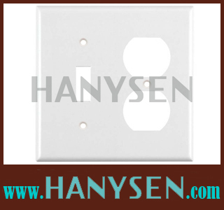 Two-Gang-Toggle-Duplex-Wall-Plate